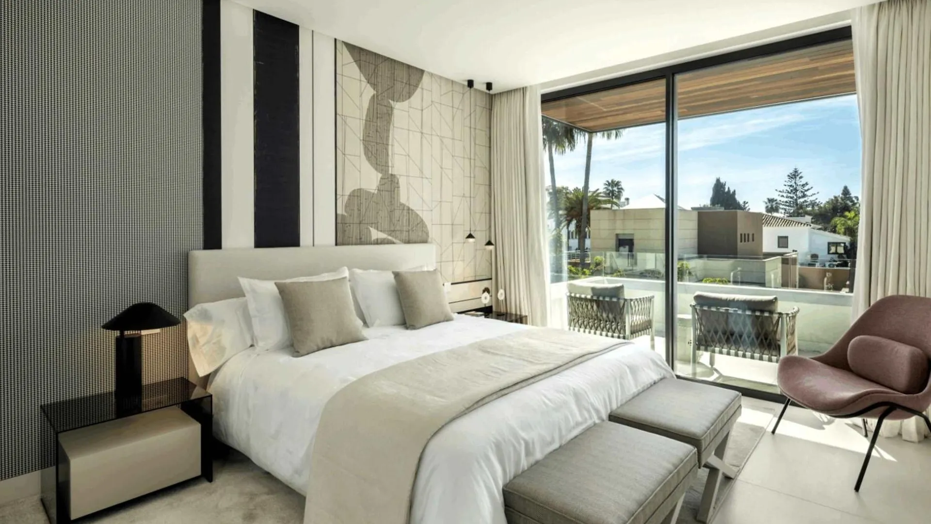 Villa Los Angeles Cortijo Blanco Near Beach 马尔韦利亚 0*,
